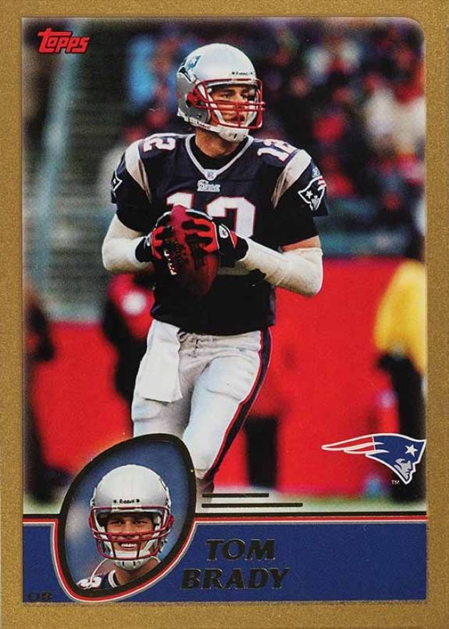2003 Topps Tom Brady #258 Football Card