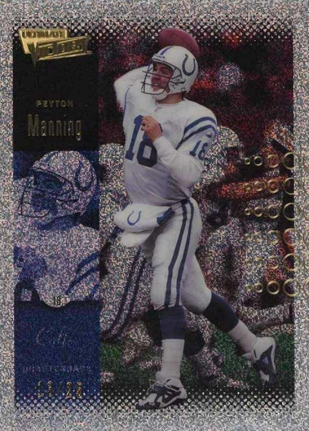 2000 Ultimate Victory Peyton Manning #38 Football Card