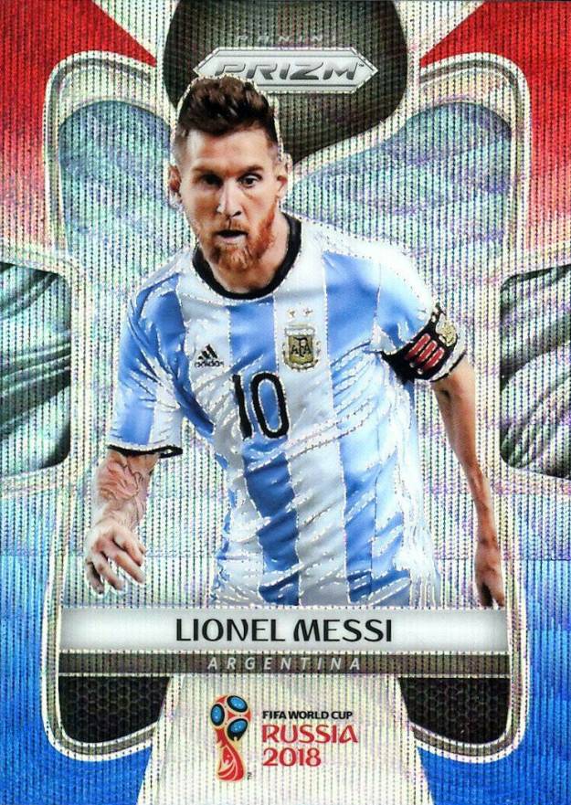 2018 Panini Prizm World Cup Lionel Messi #1 Soccer Card