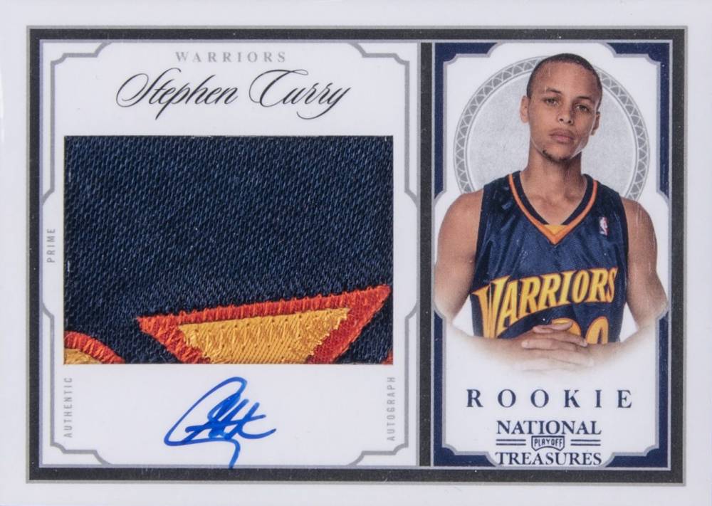 2009 Playoff National Treasures Stephen Curry #206 Basketball Card