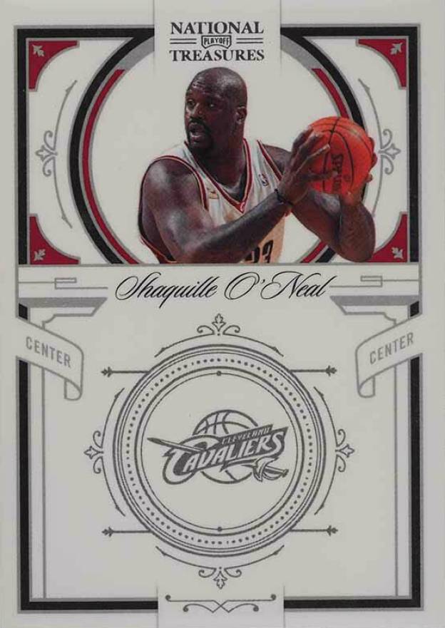 2009 Playoff National Treasures Shaquille O'Neal #9 Basketball Card