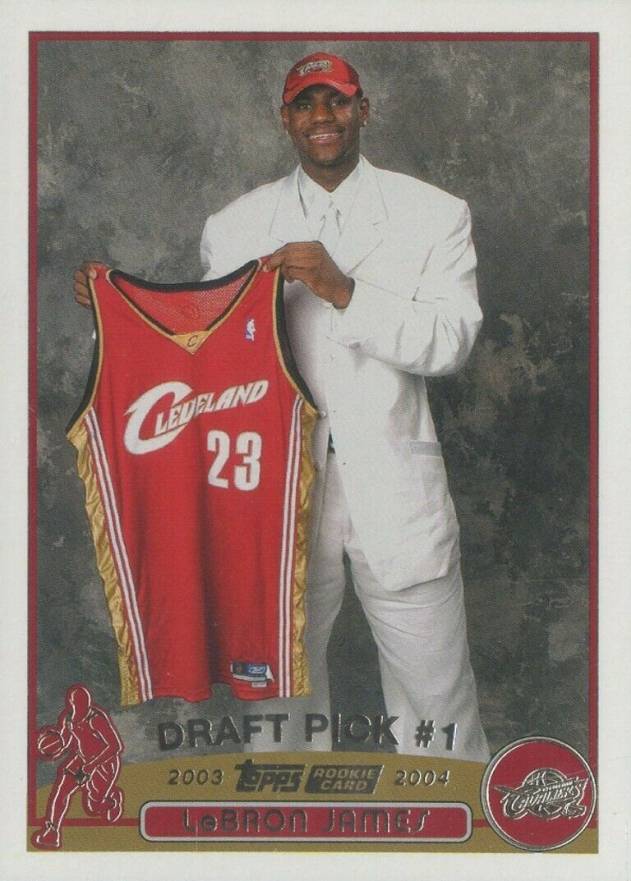 2003 Topps LeBron James #221 Basketball Card