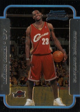 2003 Bowman Rookie & Stars LeBron James #123 Basketball Card