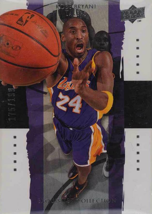 2009 Upper Deck Exquisite Collection Kobe Bryant #3 Basketball Card