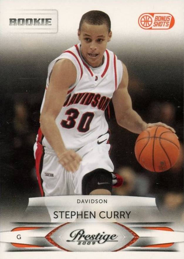 2009 Panini Prestige Stephen Curry #230 Basketball Card