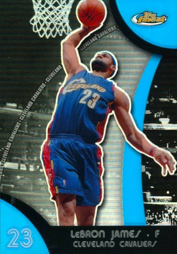 2007 Finest LeBron James #40 Basketball Card