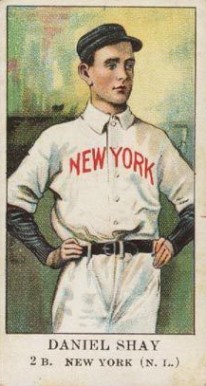 1908 American Caramel Daniel Shay 2.b. # Baseball Card