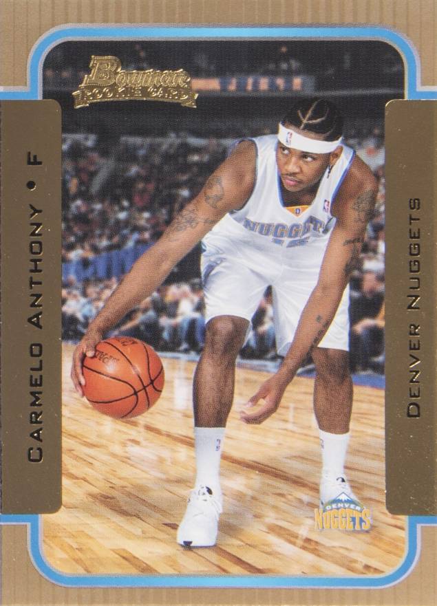 2003 Bowman Rookie & Stars Carmelo Anthony #140 Basketball Card