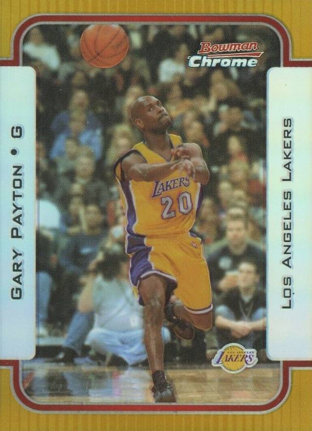 2003 Bowman Rookie & Stars Gary Payton #81 Basketball Card