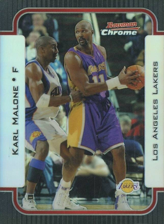 2003 Bowman Rookie & Stars Karl Malone #32 Basketball Card