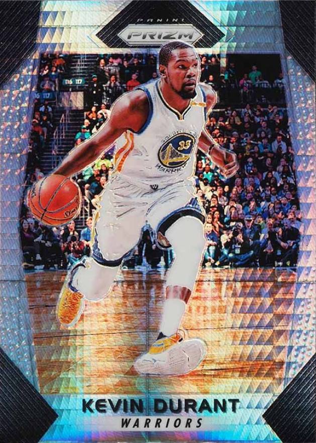 2017 Panini Prizm Kevin Durant #44 Basketball Card