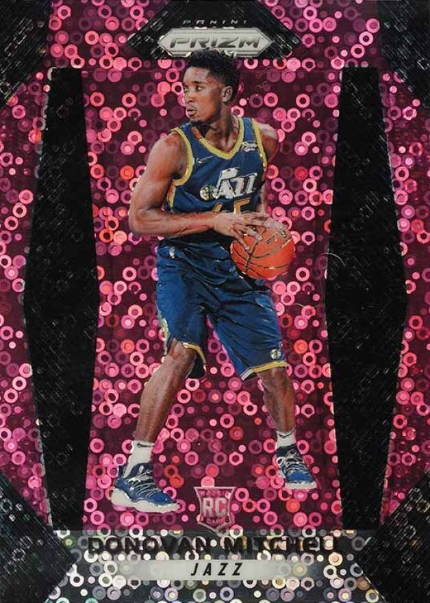 2017 Panini Prizm Donovan Mitchell #117 Basketball Card