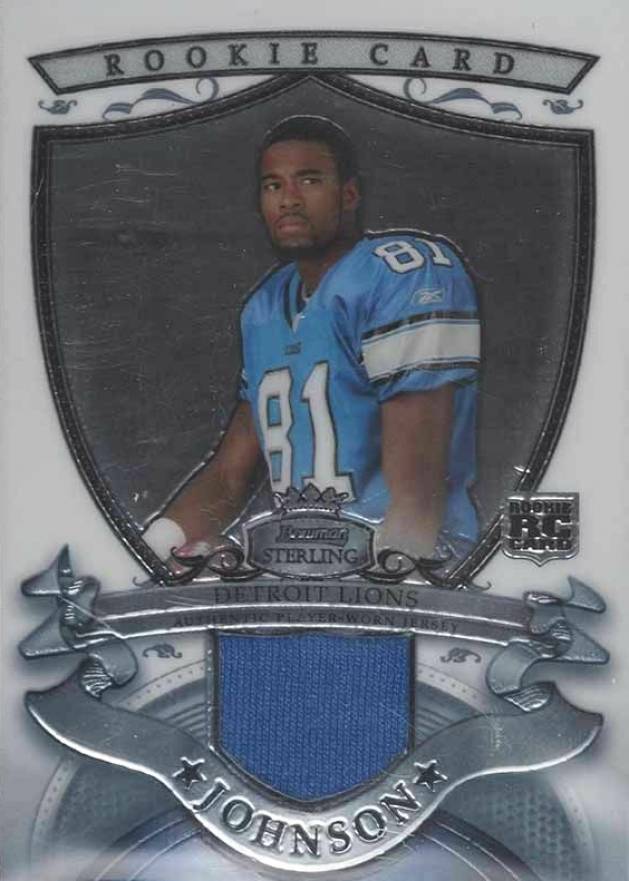2007 Bowman Sterling Calvin Johnson #CJ Football Card