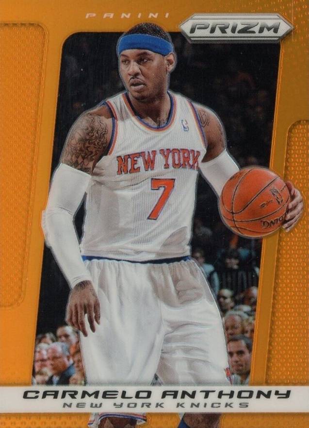 2013 Panini Prizm Carmelo Anthony #172 Basketball Card