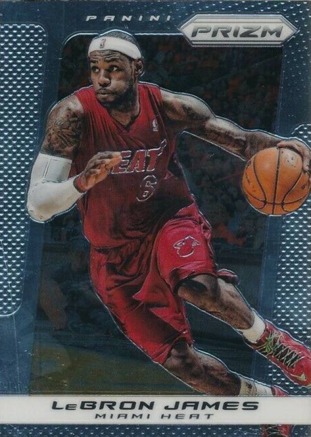 2013 Panini Prizm LeBron James #65 Basketball Card