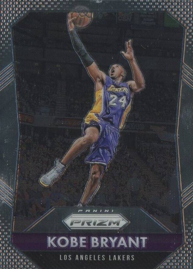2015 Panini Prizm Kobe Bryant #182 Basketball Card