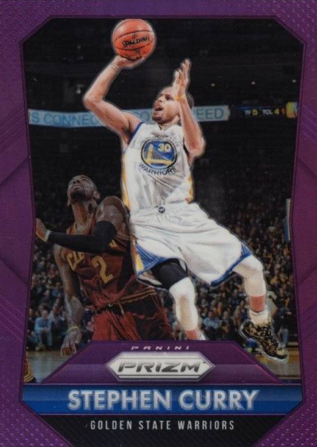 2015 Panini Prizm Stephen Curry #170 Basketball Card