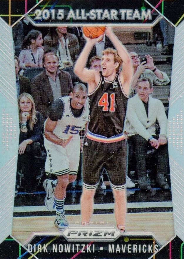 2015 Panini Prizm Dirk Nowitzki #371 Basketball Card