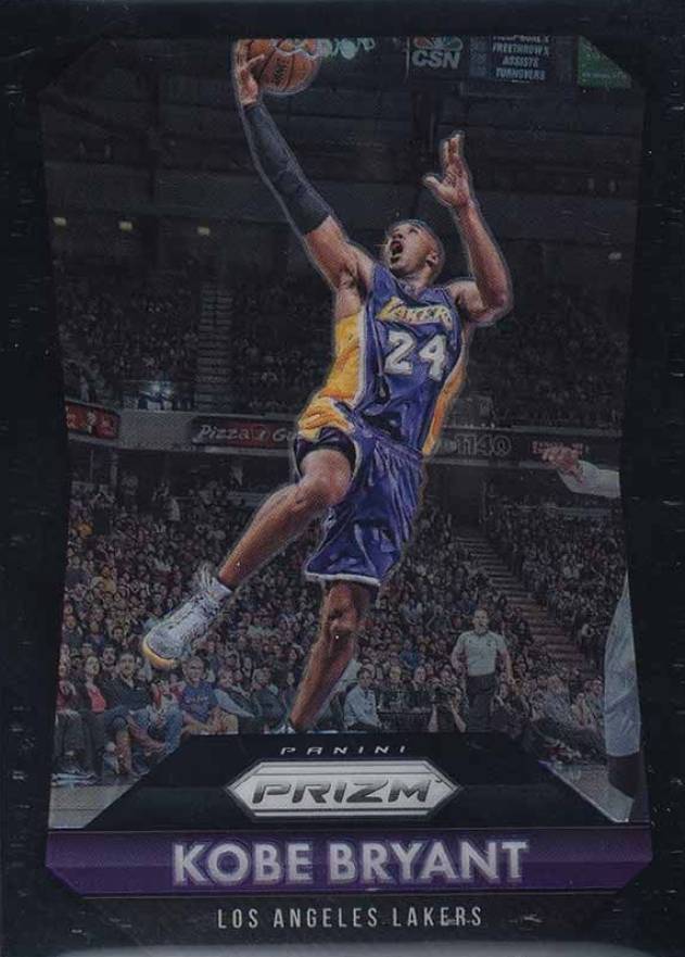 2015 Panini Prizm Kobe Bryant #182 Basketball Card