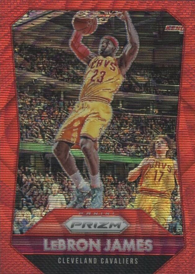 2015 Panini Prizm LeBron James #125 Basketball Card