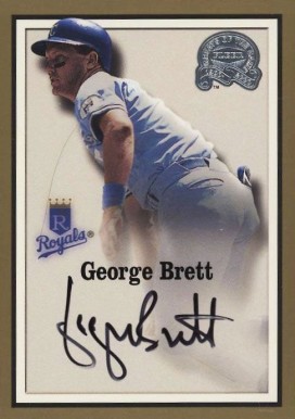 2000 Fleer Greats George Brett # Baseball Card