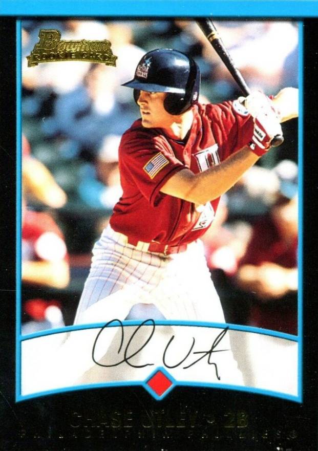 2001 Bowman Draft Picks Chase Utley #69 Baseball Card