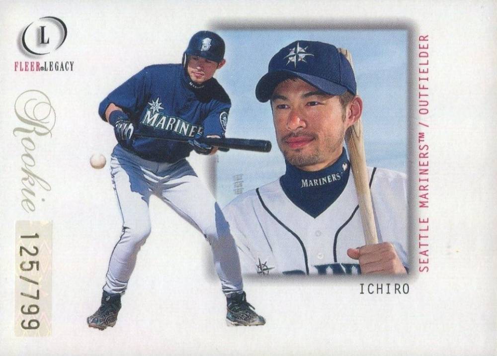2001 Fleer Legacy Ichiro Suzuki #101 Baseball Card