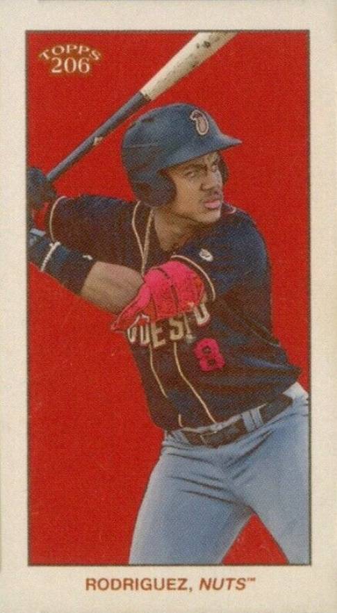 2020 Topps 206 Julio Rodriguez # Baseball Card