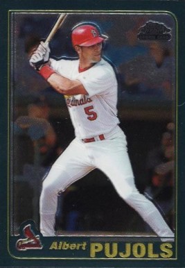 2001 Topps Chrome Traded Albert Pujols #T247 Baseball Card