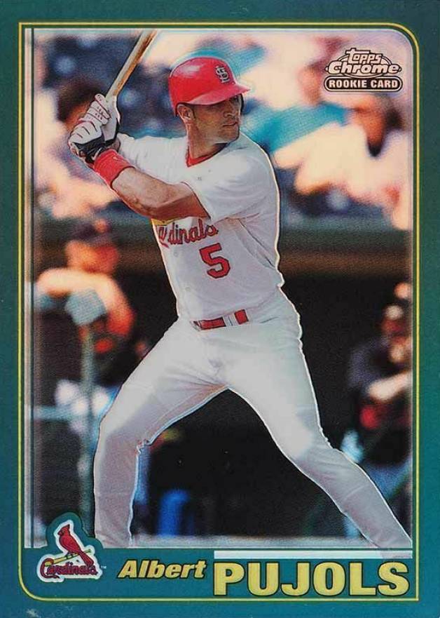 2001 Topps Chrome Traded Albert Pujols #T247 Baseball Card