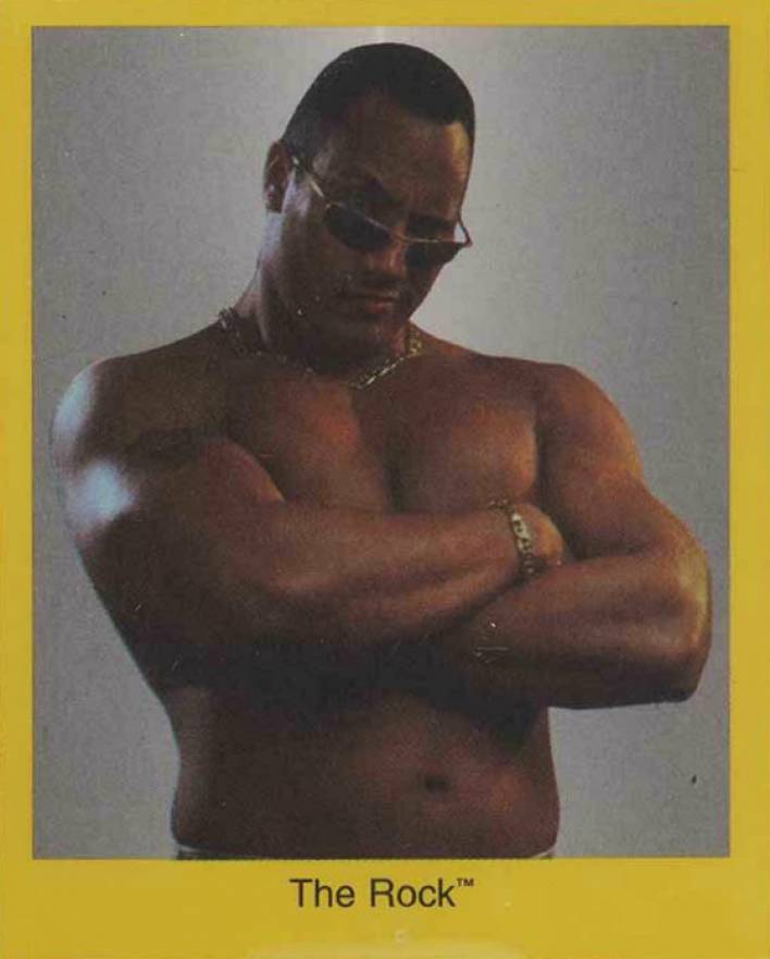1998 Cardinal WWF Trivia Series Dwayne Johnson # Other Sports Card