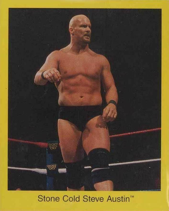 1998 Cardinal WWF Trivia Series Steve Austin # Other Sports Card