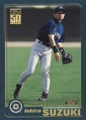 2001 Topps Limited Edition Ichiro Suzuki #726 Baseball Card