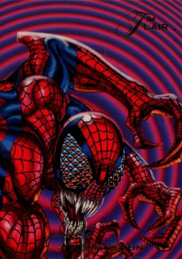 1994 Marvel Universe '94 Flair Spider-Demon # Non-Sports Card