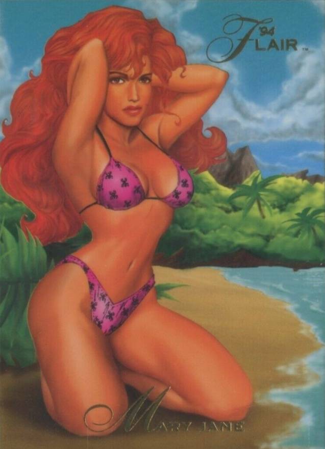 1994 Marvel Universe '94 Flair Mary Jane #24 Non-Sports Card