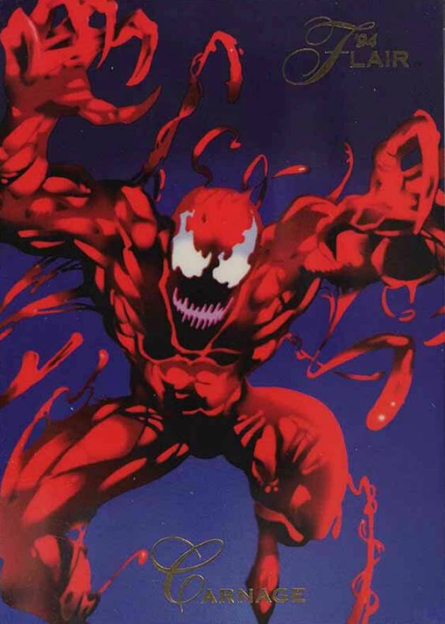 1994 Marvel Universe '94 Flair Carnage # Non-Sports Card