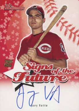 2004 Bowman Signs of the Future Joey Votto #SOFJV Baseball Card