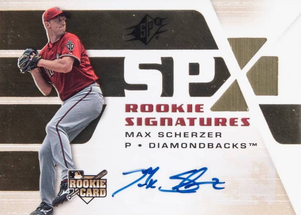 2008 SPx  Max Scherzer #150 Baseball Card