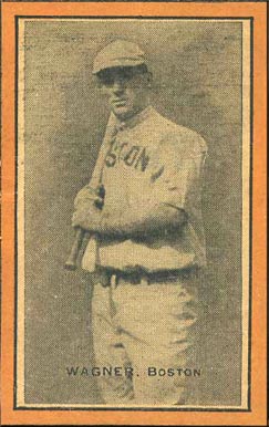 1911 Baseball Bats Hand Cut Heinie Wagner # Baseball Card