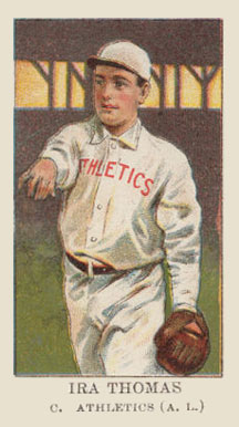 1909 American Caramel Ira Thomas c. #33 Baseball Card