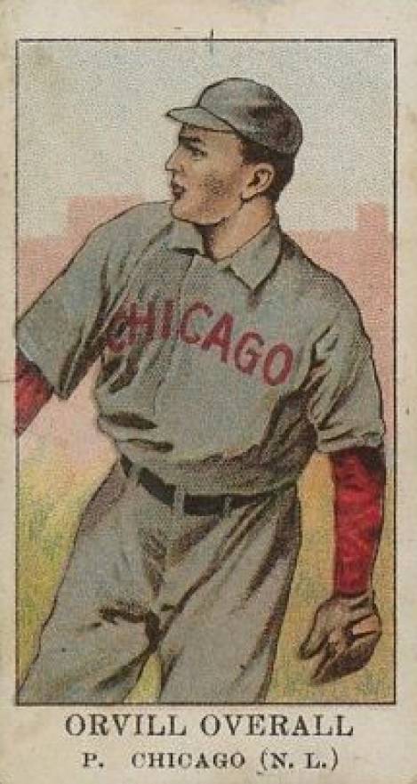 1909 American Caramel Orvill Overall p. #24 Baseball Card