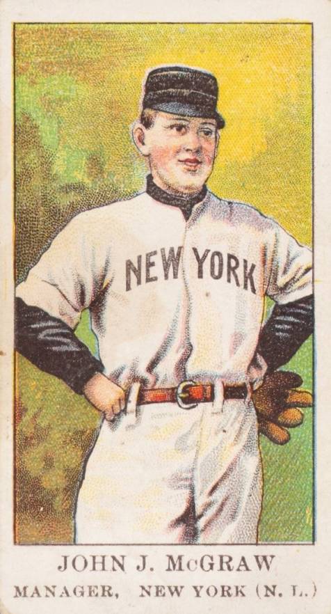 1909 American Caramel J. J. McGraw Mgr. #20 Baseball Card