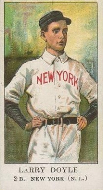 1909 American Caramel Larry Doyle 2.b. New York (N.L.) #12 Baseball Card