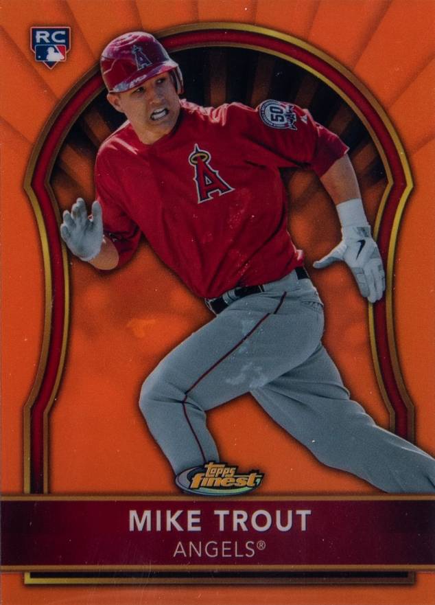 2011 Finest Mike Trout #94 Baseball Card