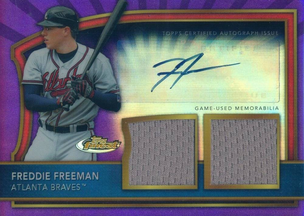 2011 Finest Freddie Freeman #72 Baseball Card