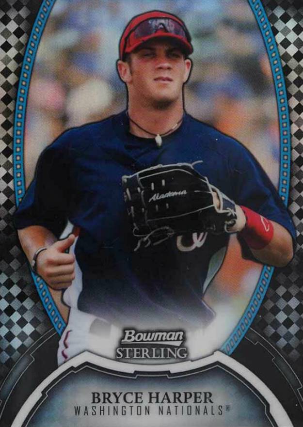 2011 Bowman Sterling Bryce Harper #1 Baseball Card