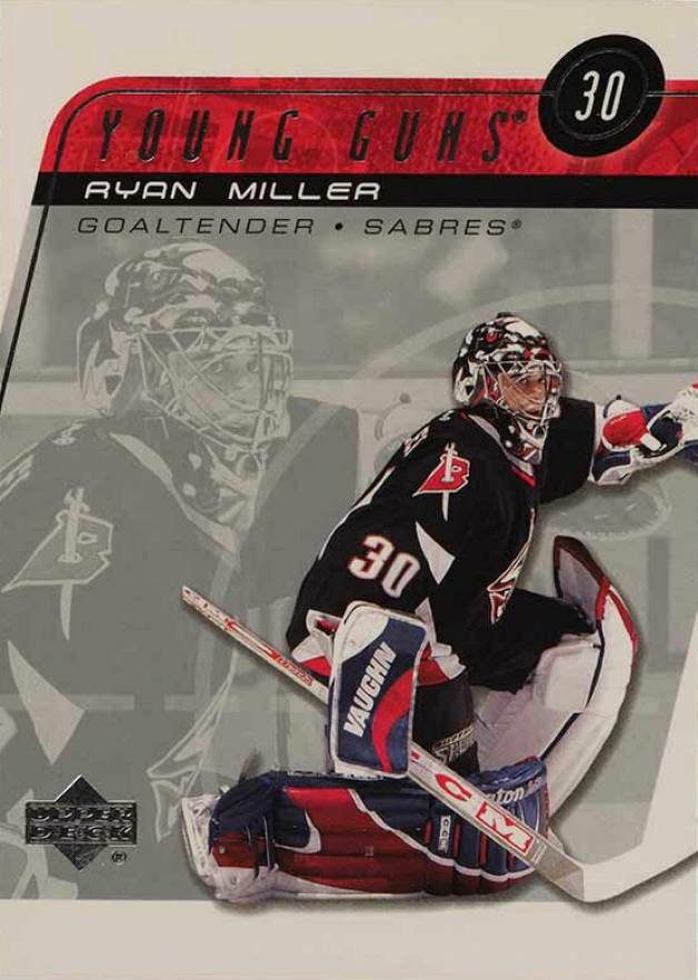 2002 Upper Deck Ryan Miller #436 Hockey Card