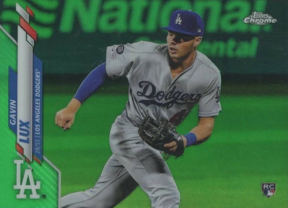 2020 Topps Chrome Gavin Lux #148 Baseball Card