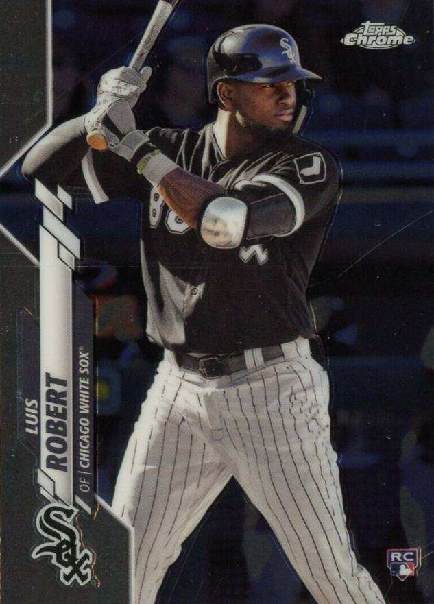 2020 Topps Chrome Luis Robert #60 Baseball Card