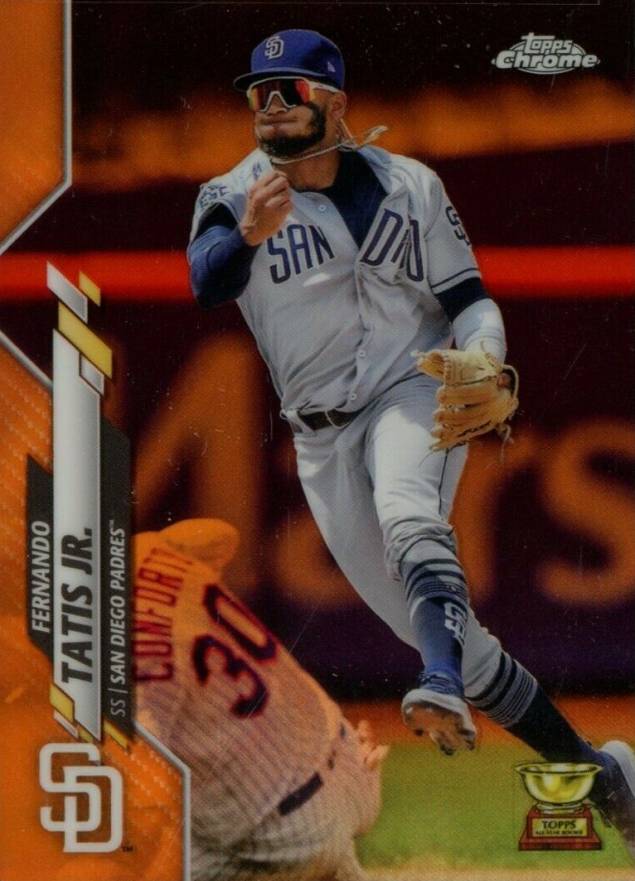 2020 Topps Chrome Fernando Tatis Jr. #84 Baseball Card
